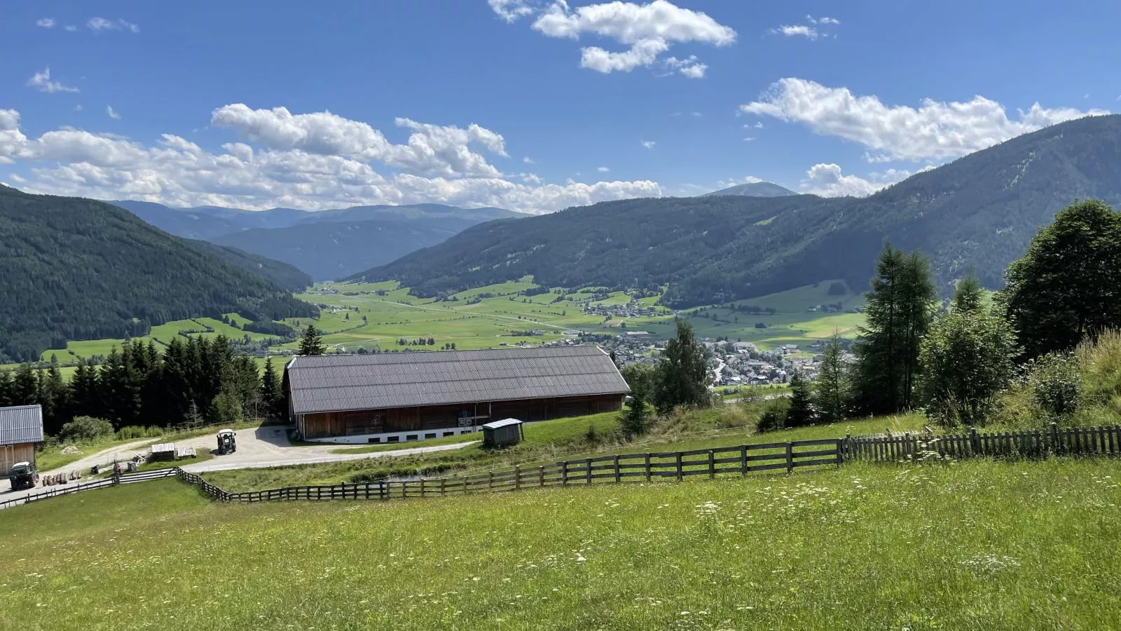 Lärchenhof Top 202-Gebieden zomer 5km