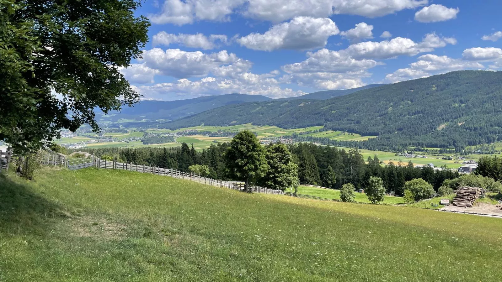 Lärchenhof Top 301-Gebieden zomer 1km