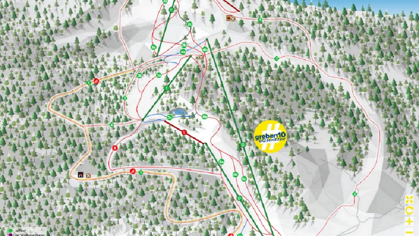 Alpenchalet Lambert-Plattegrond