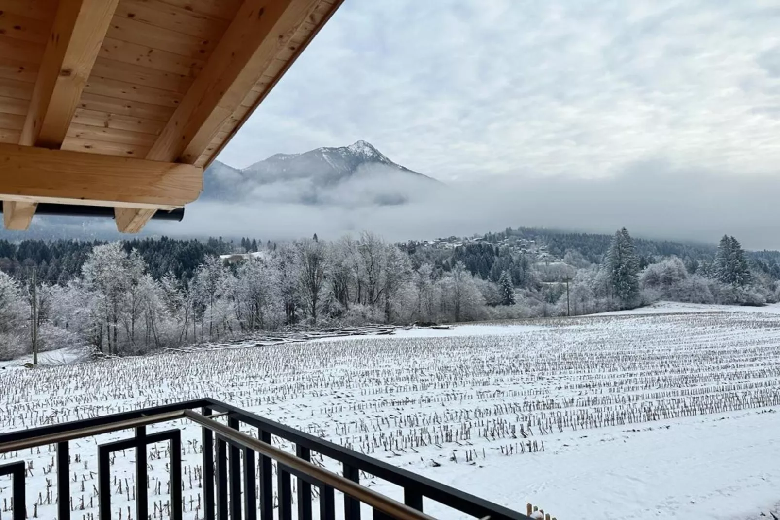 Chalet semi-detached Obermöschach 10B-Terrasbalkon