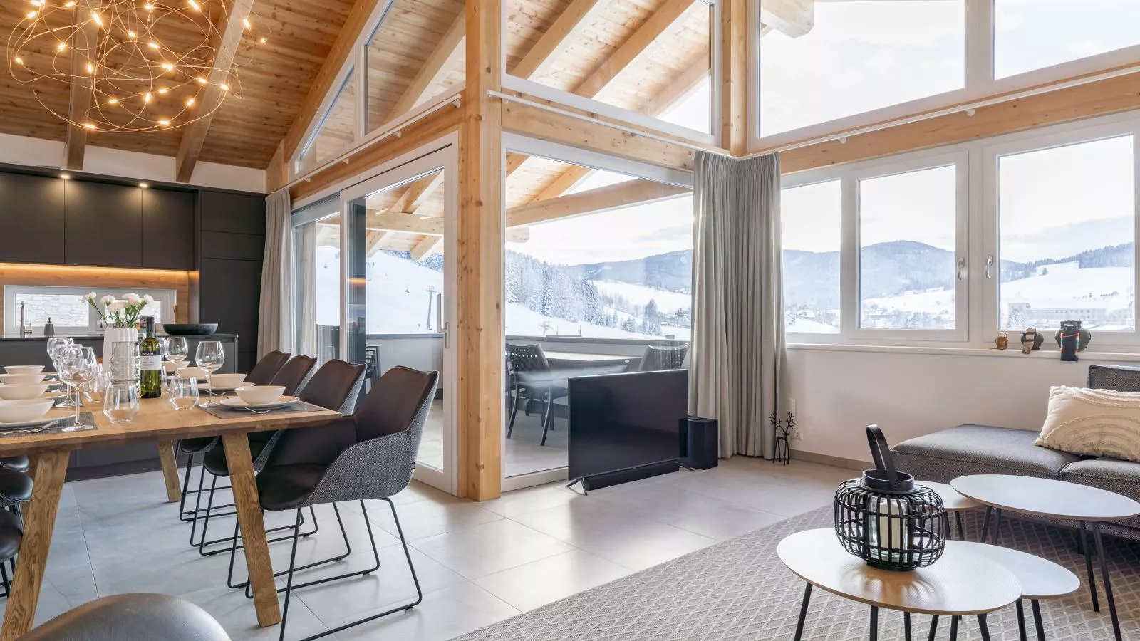 Grebenzen Top Chalet Mazzel-Binnen