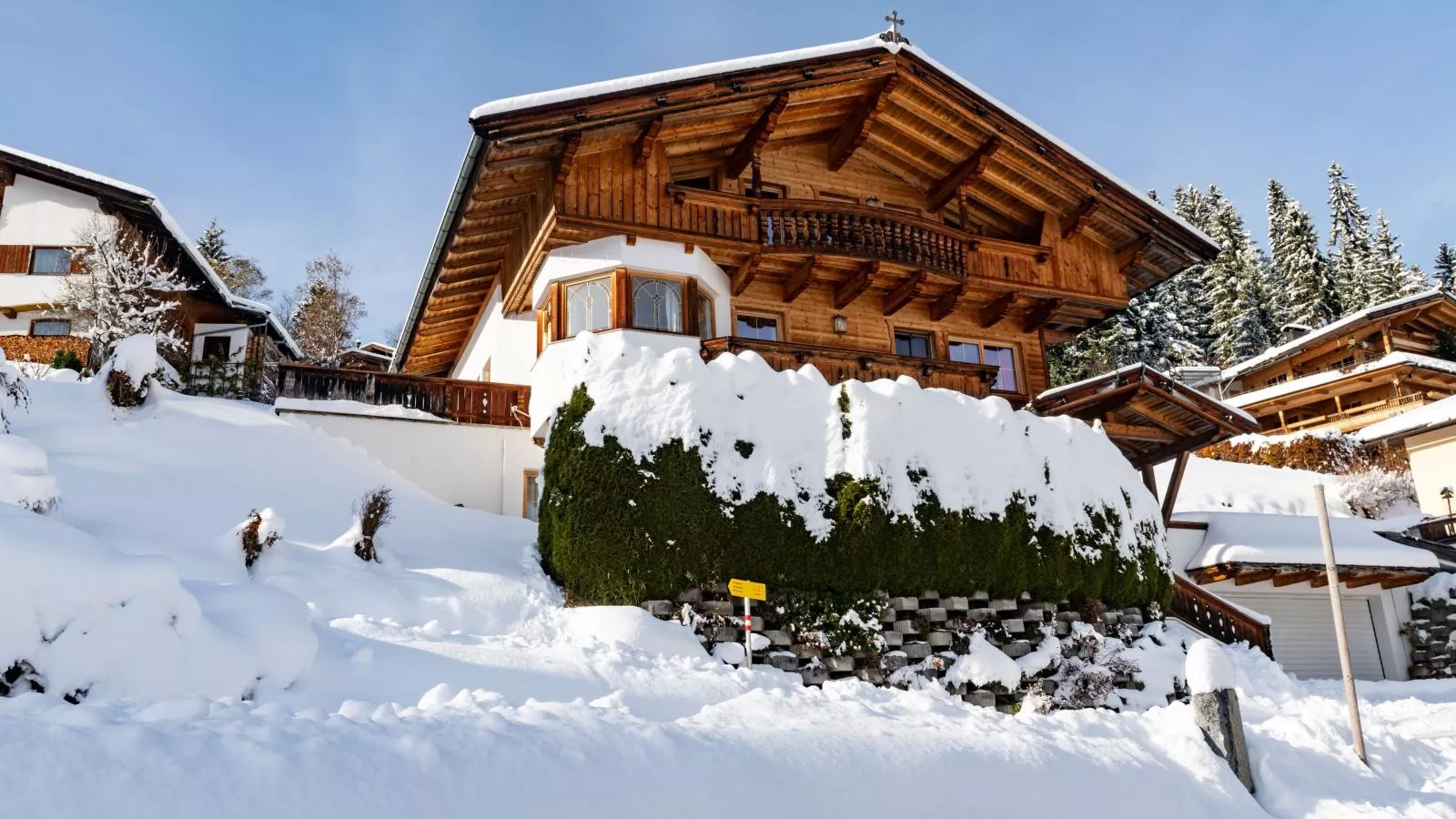 Blick auf Rosskopf-Exterieur winter