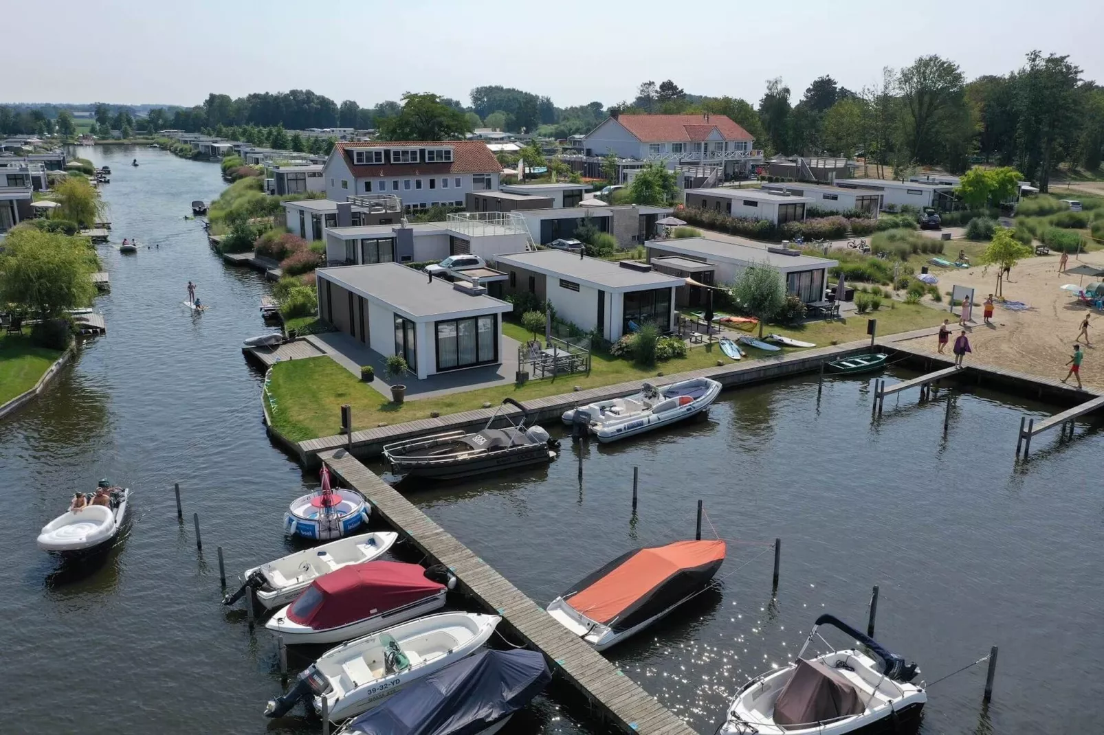 Resort Veluwemeer 9-Gebieden zomer 1km