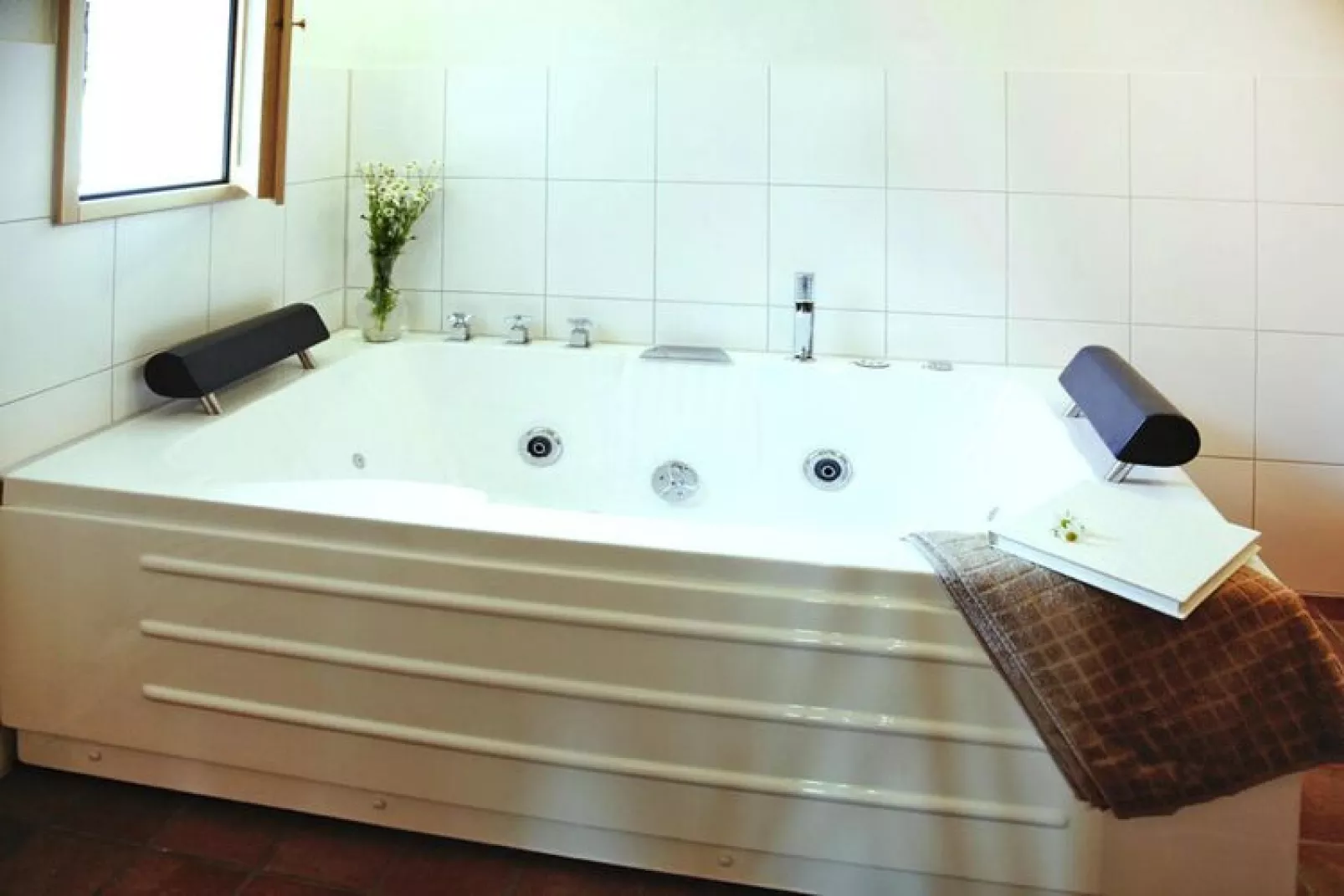 Wellness unter Reet Dagebüll-Badkamer