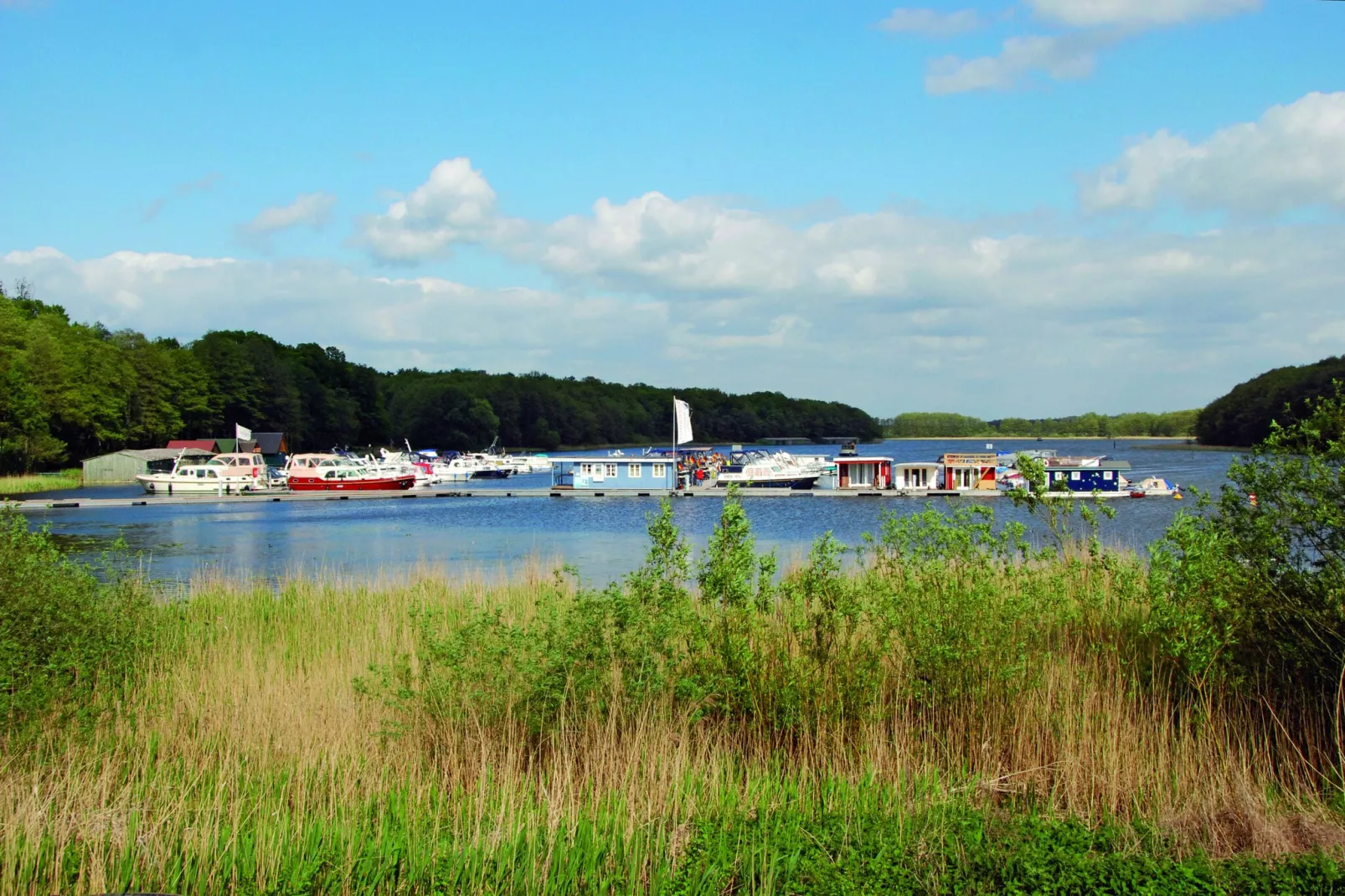 Nr4 Müritzsee 2 Personen-Gebieden zomer 1km