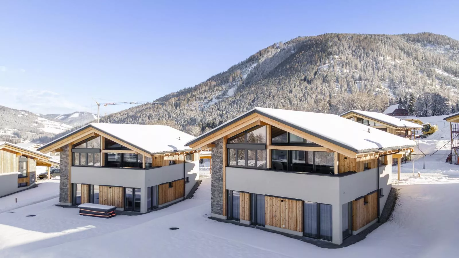 Grebenzen Top Chalet Mazzel-Exterieur winter