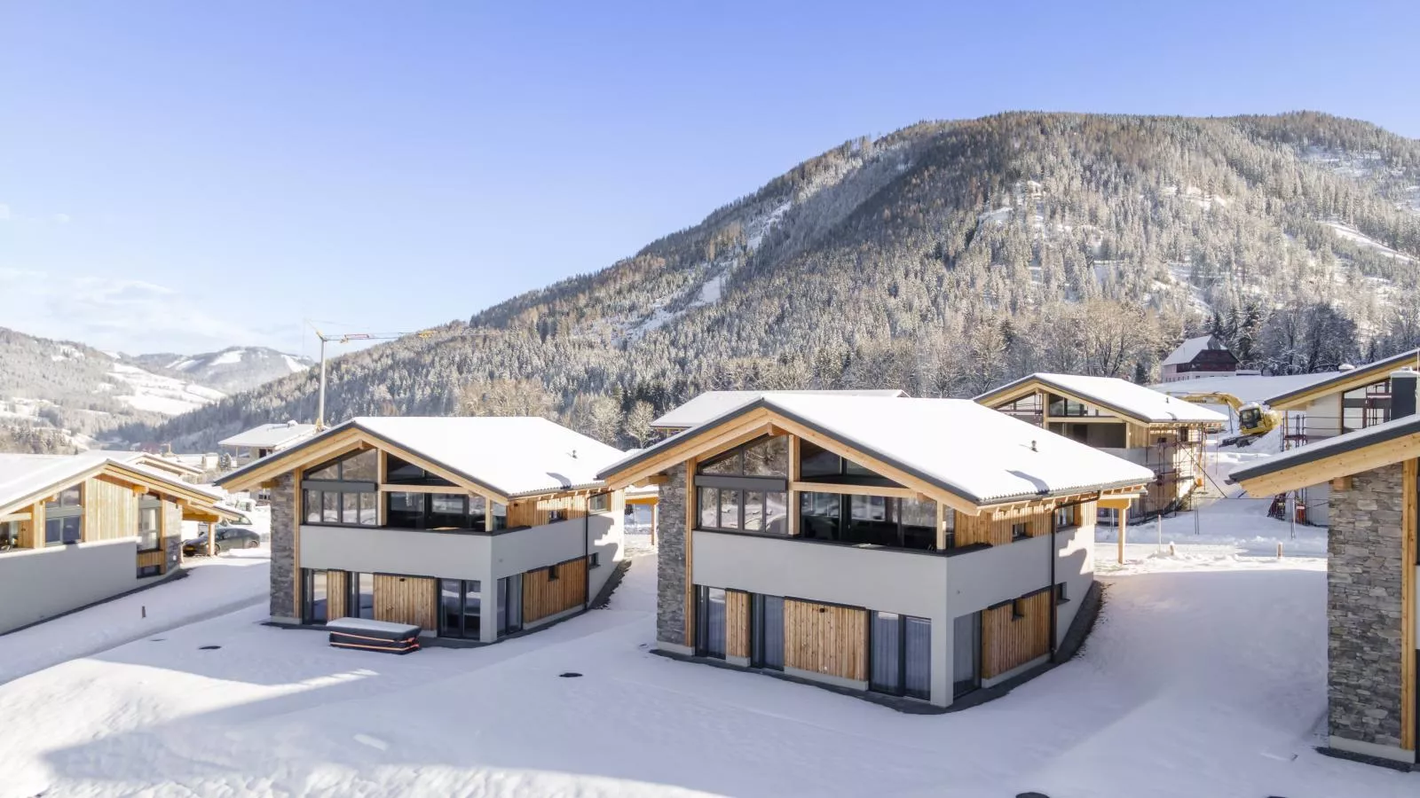 Grebenzen Top Chalet Mazzel-Exterieur winter