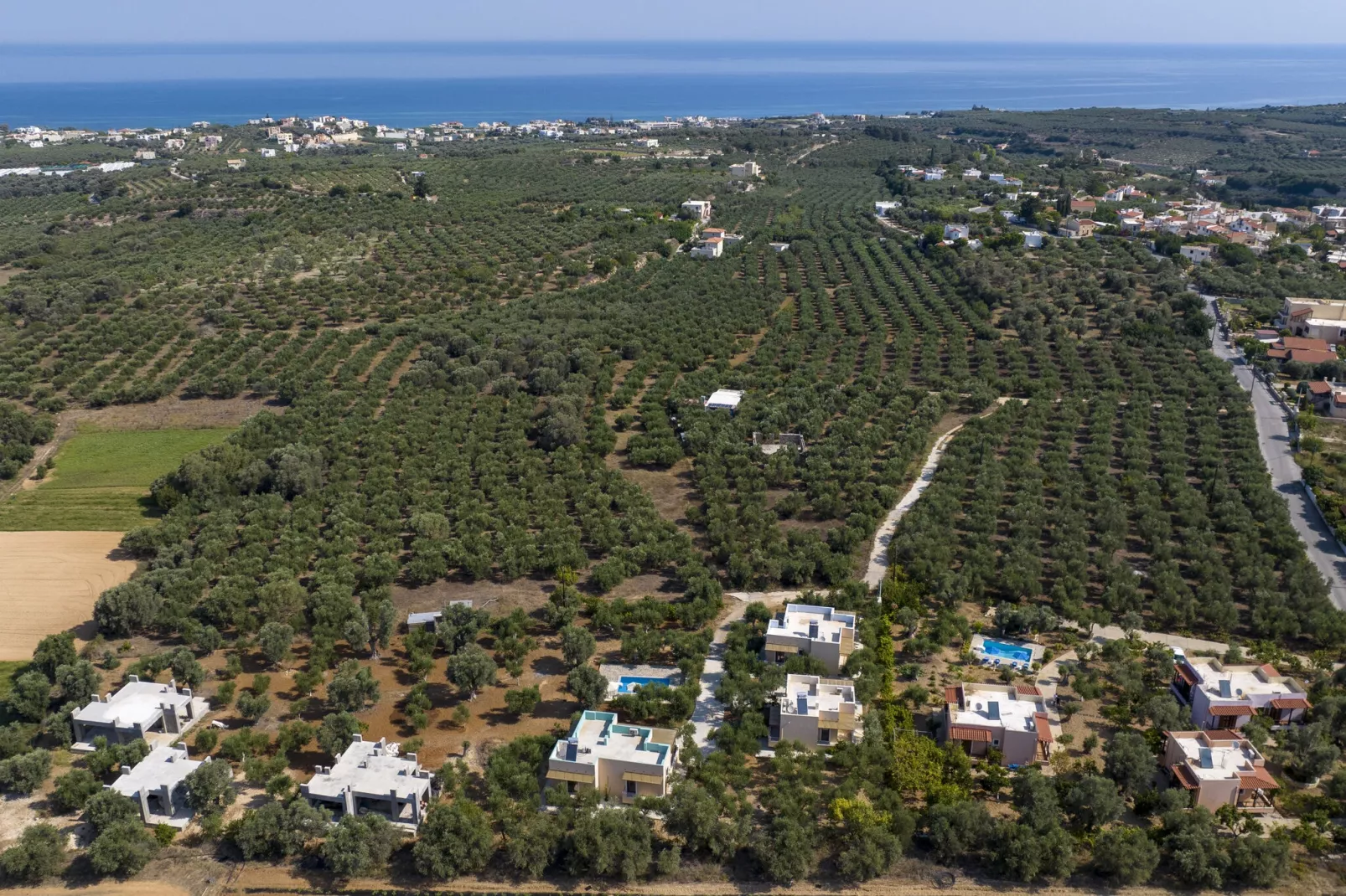 Villa Afroditi-Gebieden zomer 5km