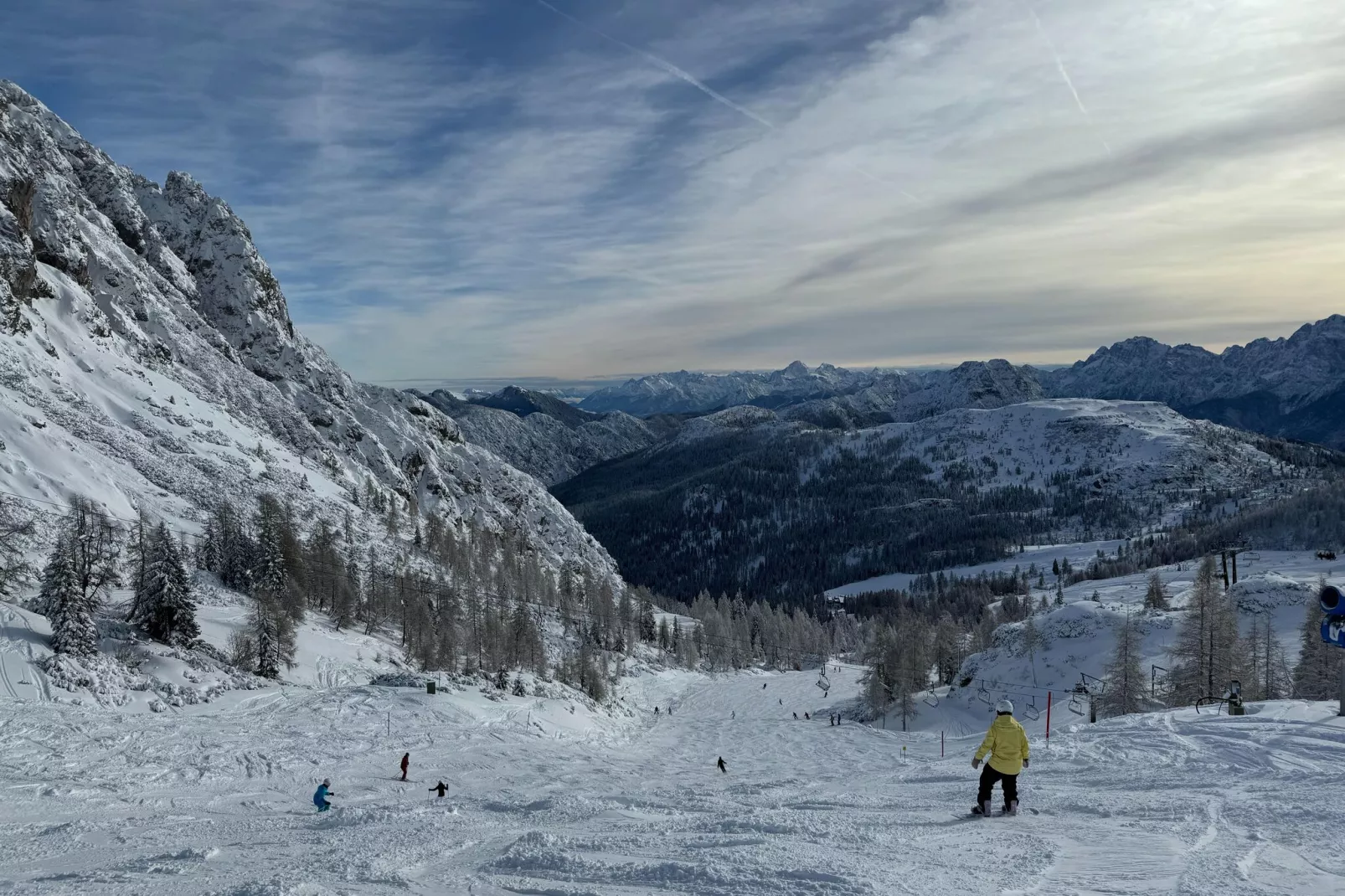 Chalet semi-detached Obermöschach 10B-Gebied winter 5km