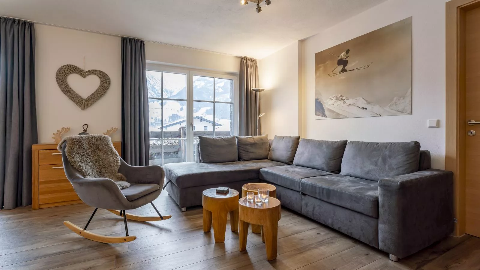 Luxury Tauern Suite Walchen Kaprun 1-Woonkamer