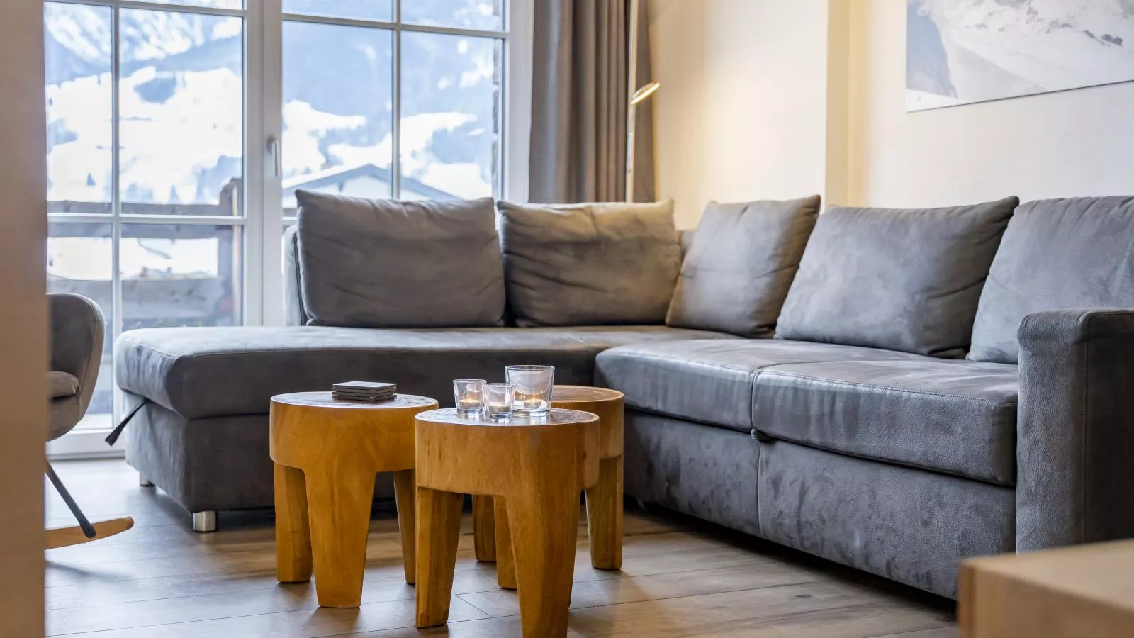 Luxury Tauern Suite Walchen Kaprun 1-Woonkamer