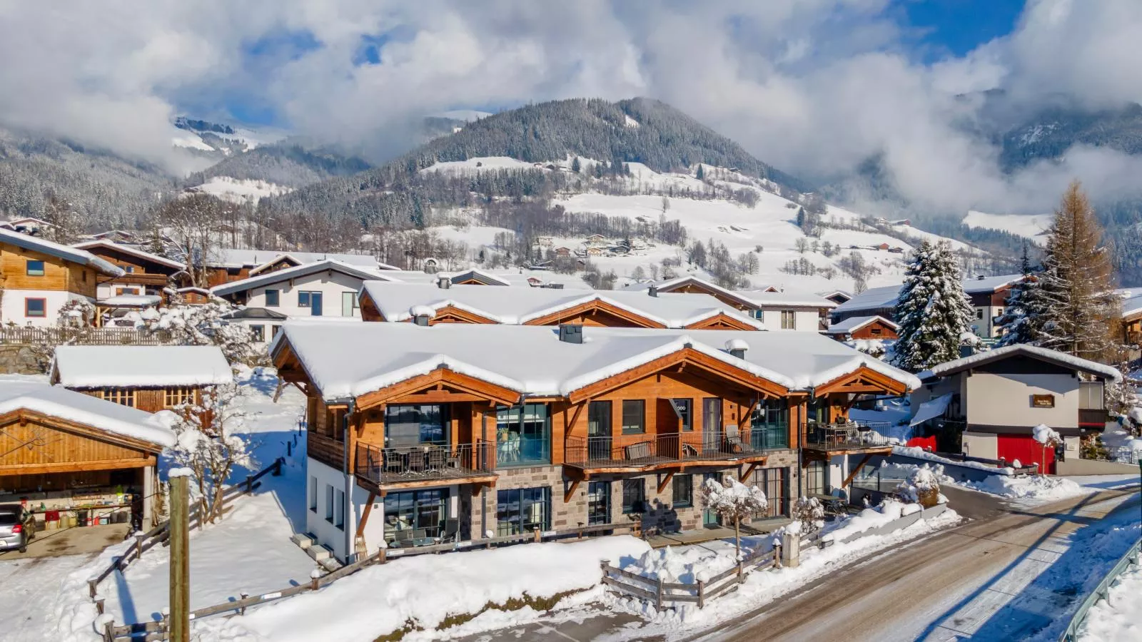 Luxury Tauern Suite Walchen Kaprun 1-Exterieur winter