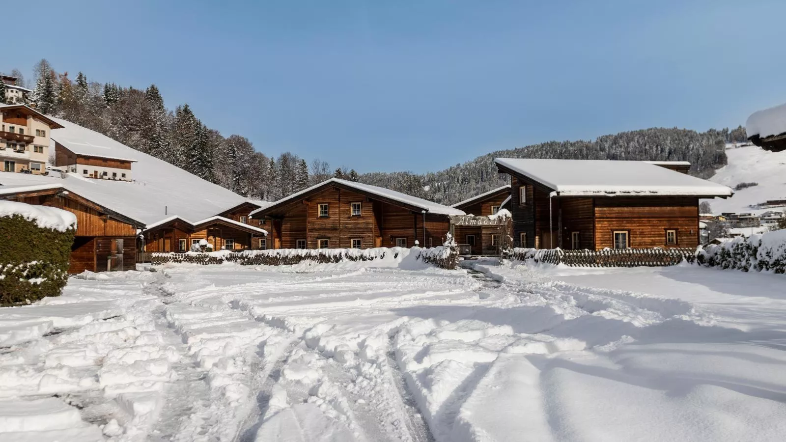 Urige Doppelhaushälfte 9-Exterieur winter