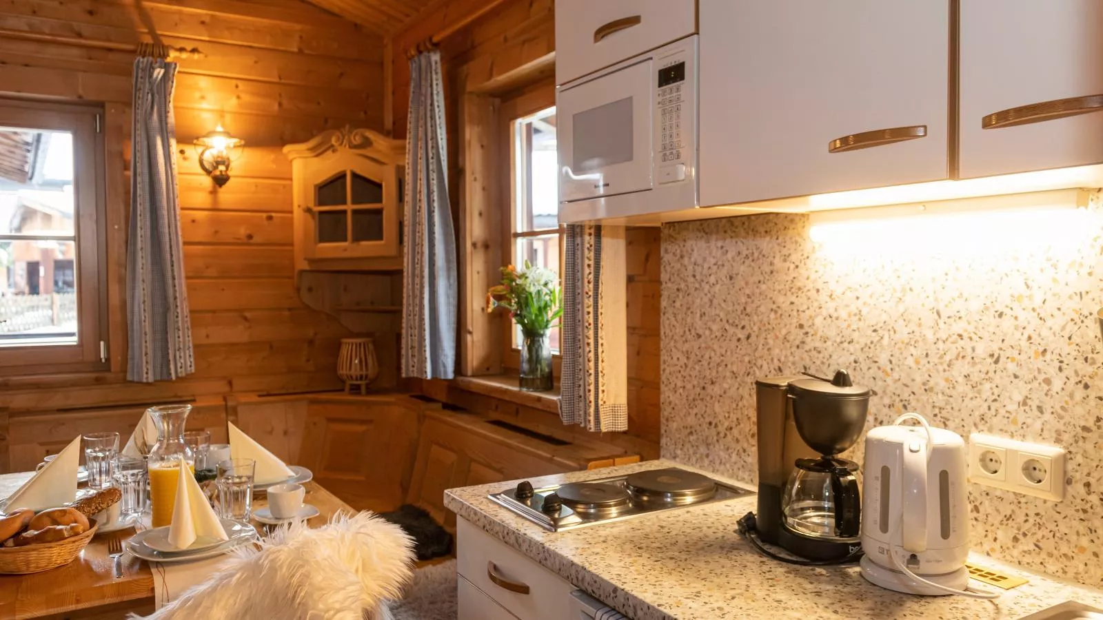 Urige Chalets 14 und 17-Keuken