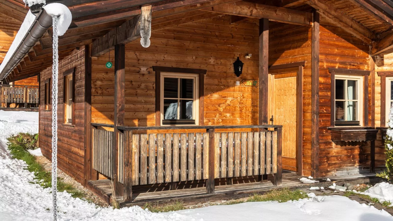 Urige Chalets 14 und 17-Exterieur winter