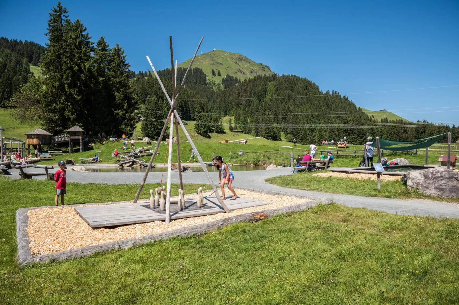 Haus Gamper-Gebieden zomer 5km