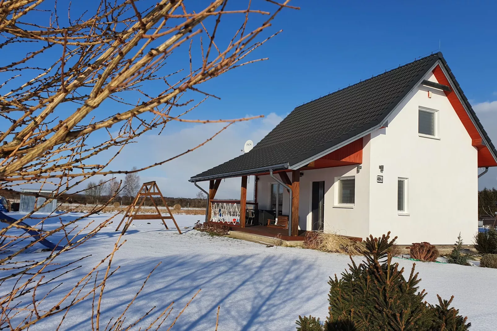 Holiday house Larch Nook-Exterieur winter