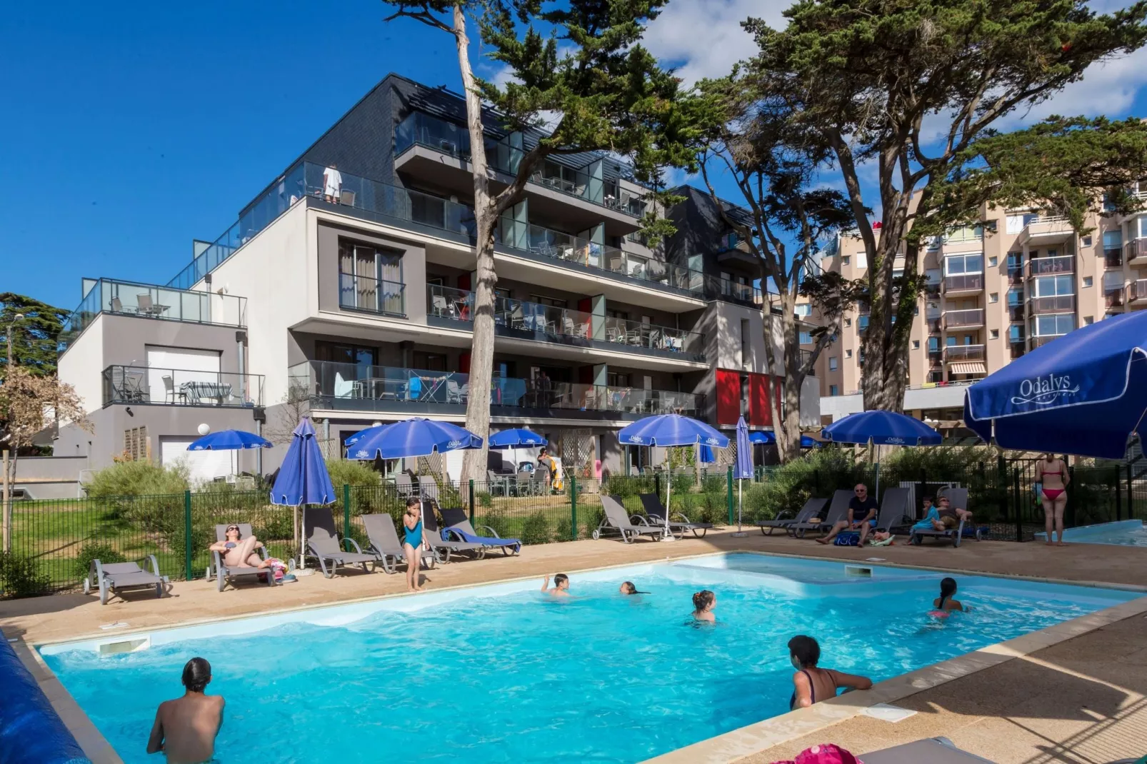 Residence de la Plage 6-Buitenkant zomer