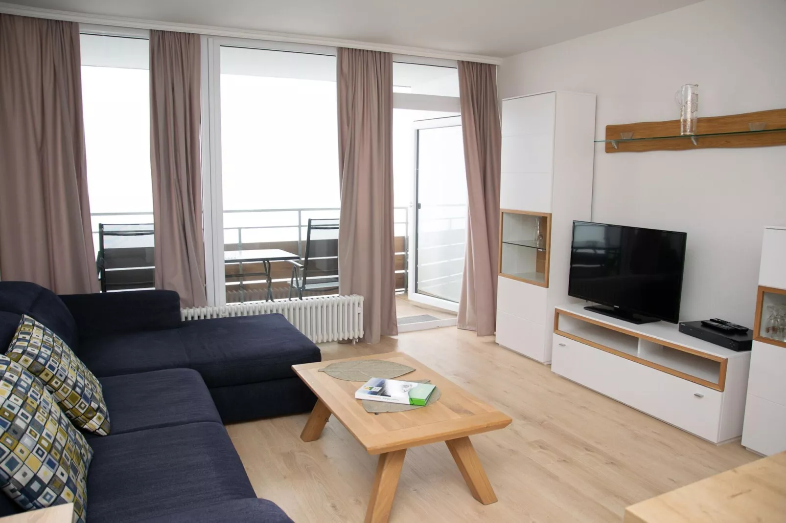 Appartement Sandra Typ B Komfort-Woonkamer