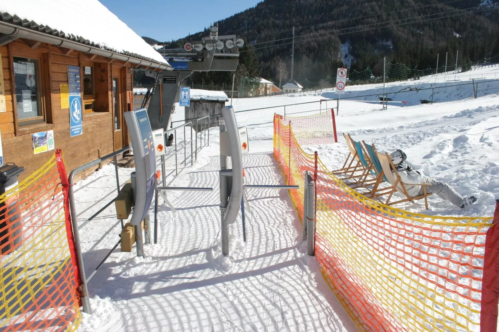 Tauern Chalet-Gebied winter 1km