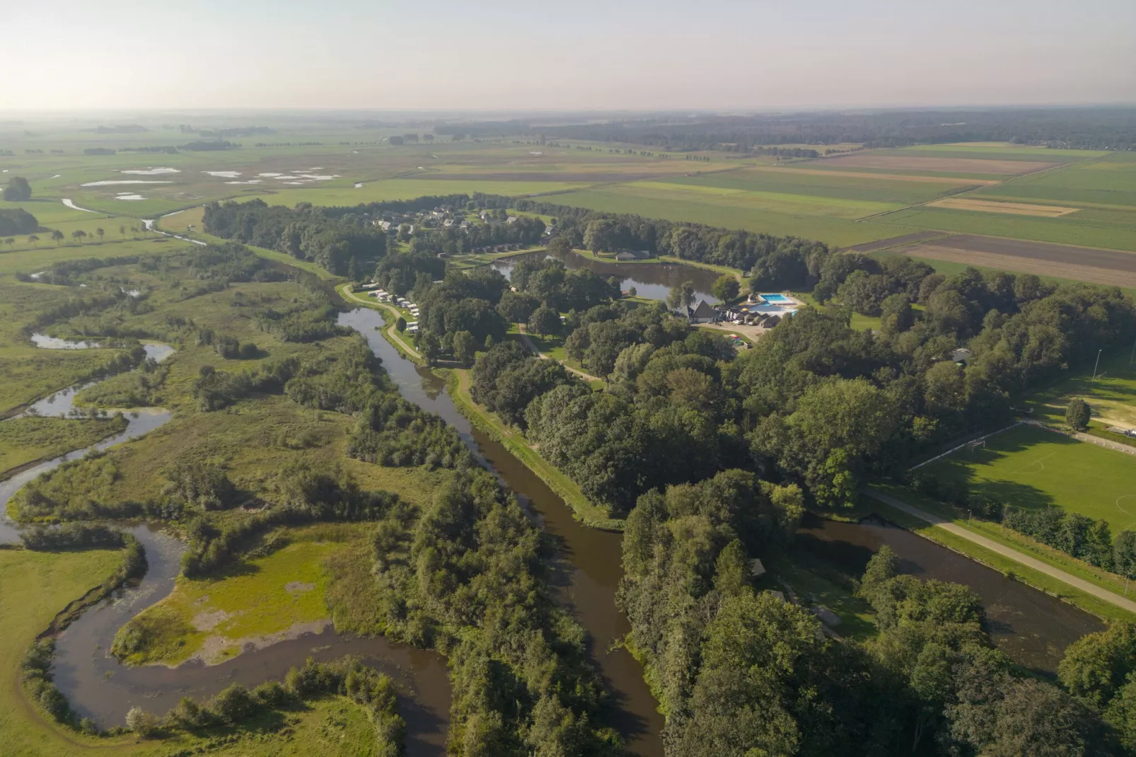 Hunzepark 12-Gebieden zomer 5km