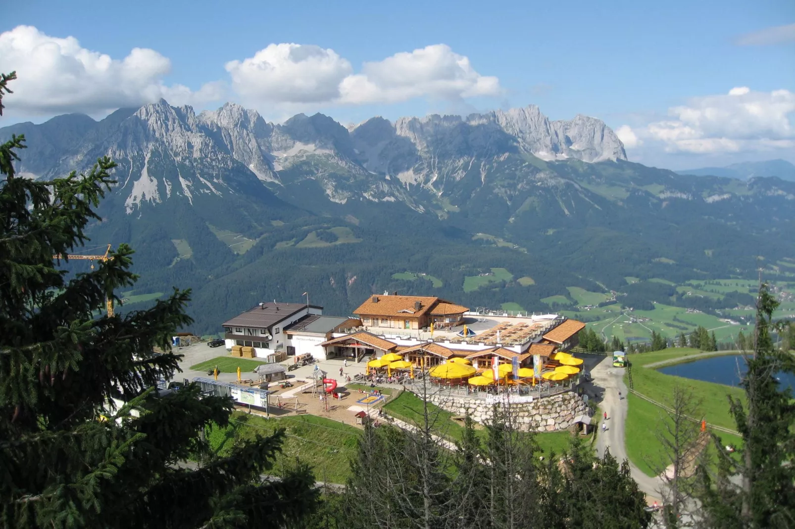 Chalets im Brixental V-Gebieden zomer 5km