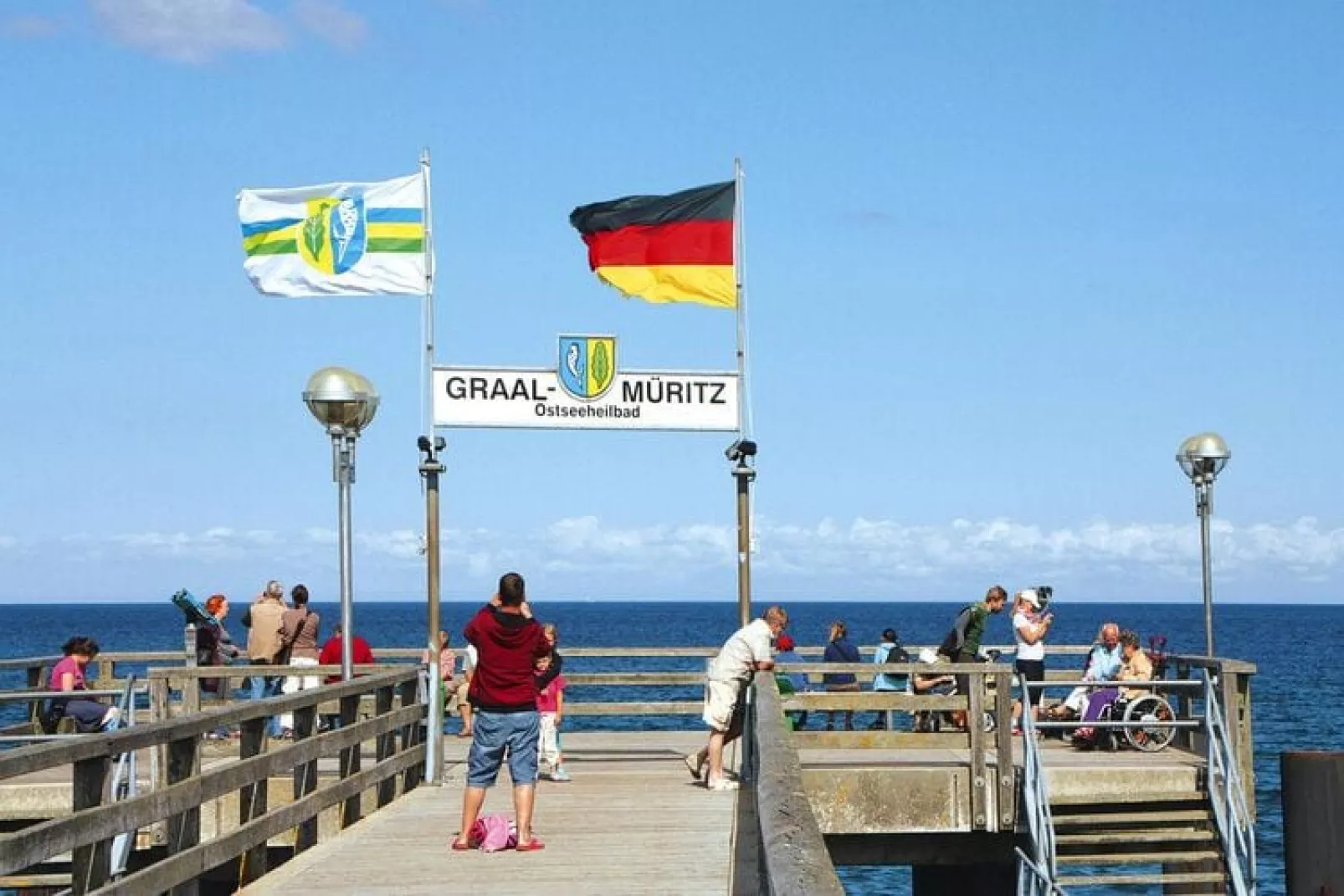 Ferienwohnung in Graal-Müritz-Ferienwohnung Andrea-Gebieden zomer 5km