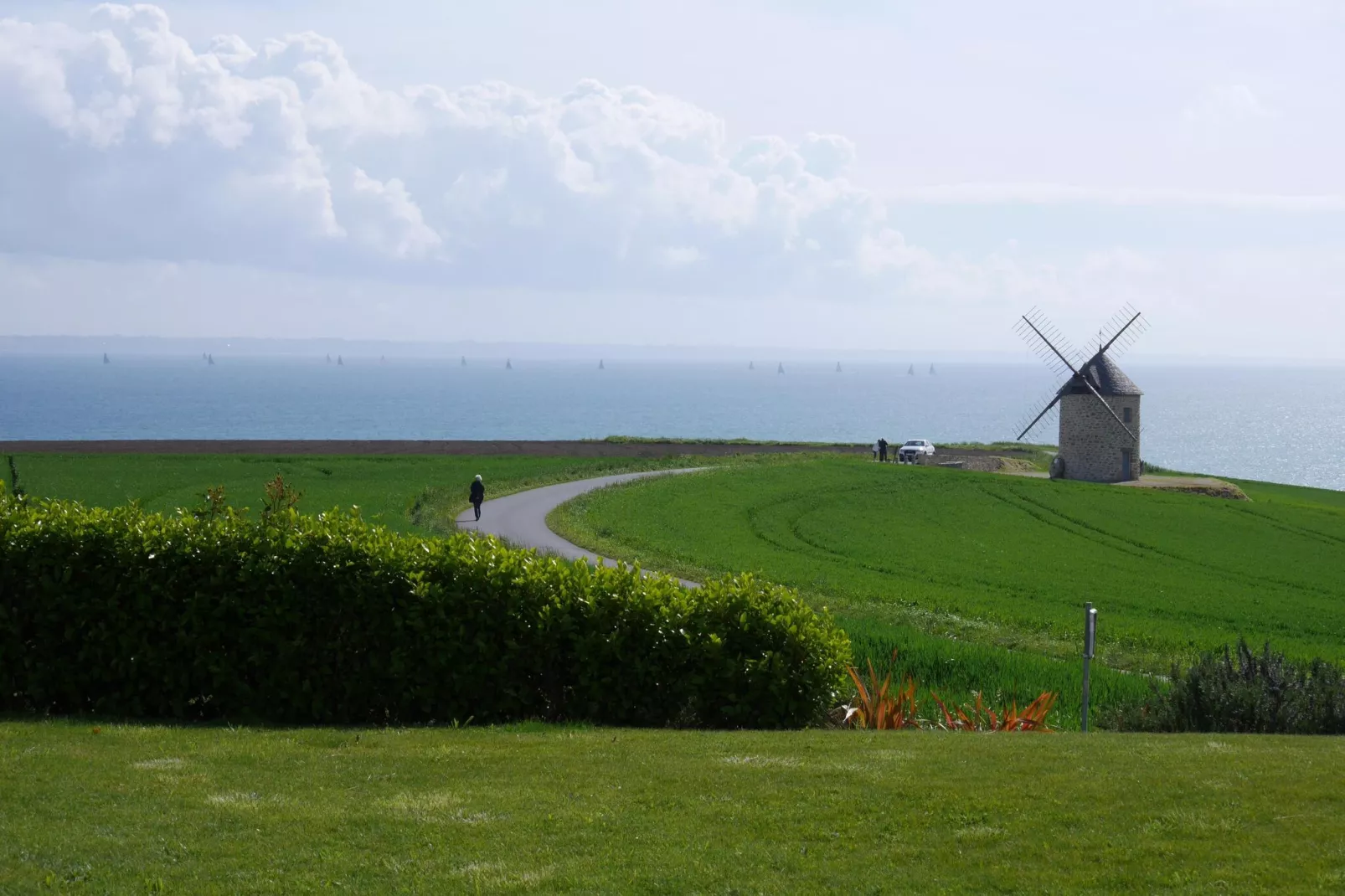 180° Panorama Meerblick Ferienhaus Telgruc-sur-Mer-Gebieden zomer 1km