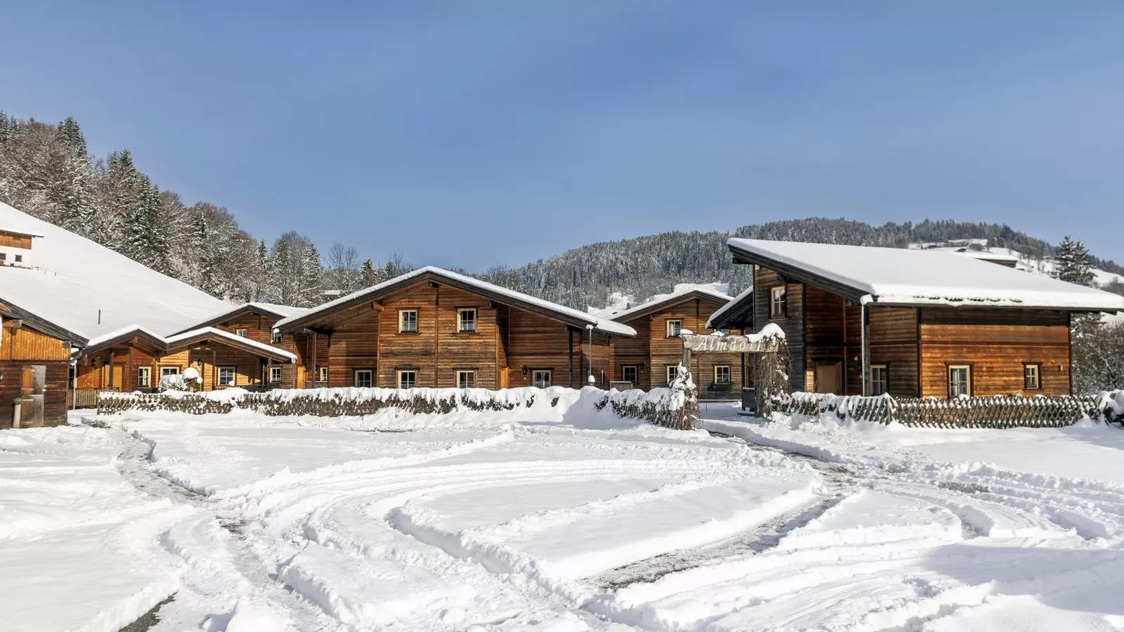 Urige Doppelhaushälfte 16-Gebied winter 1km