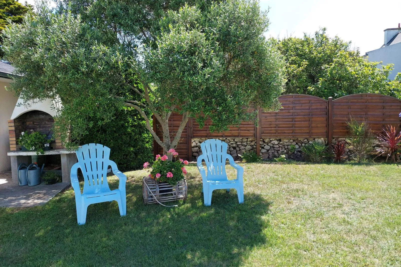 Ferienhaus in unmittelbarer Meernähe Plouhinec-Tuinen zomer