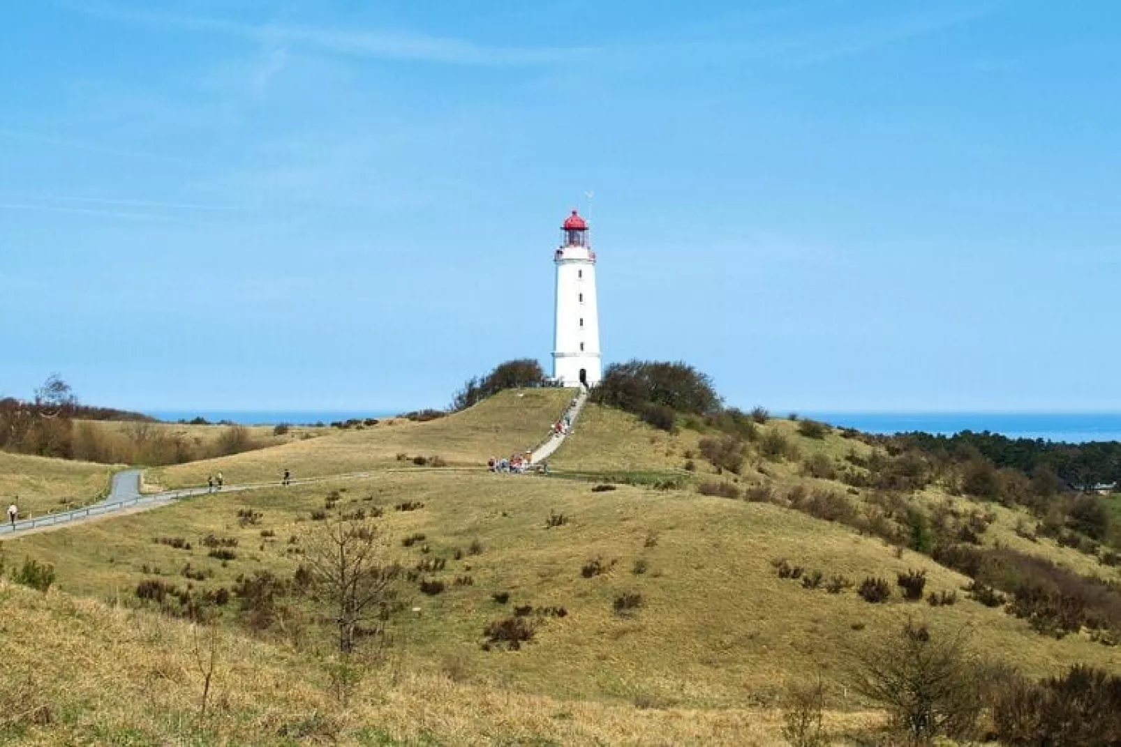 Post Hiddensee -Wohnung 2-Gebieden zomer 1km