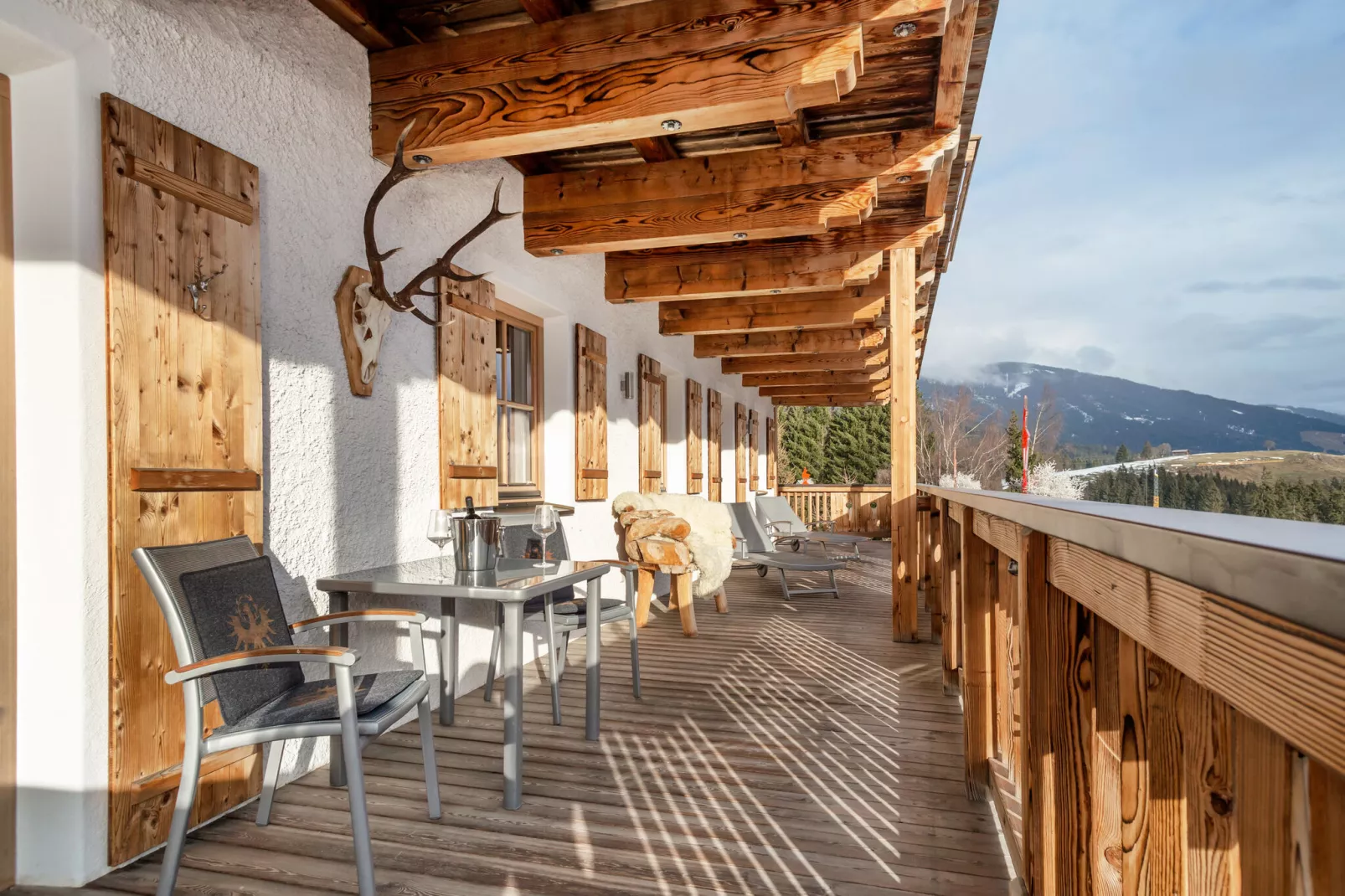 Panorama Chalet TOP 10-Terrasbalkon