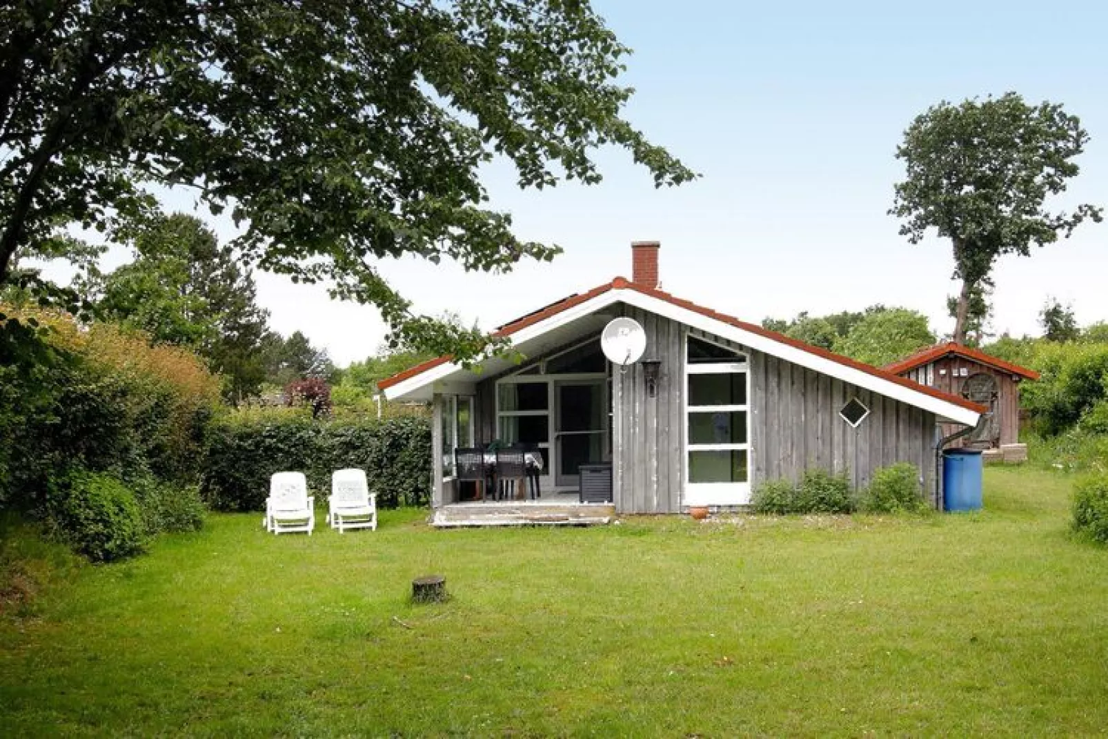 Ferienhaus in Hünning-Buitenkant zomer