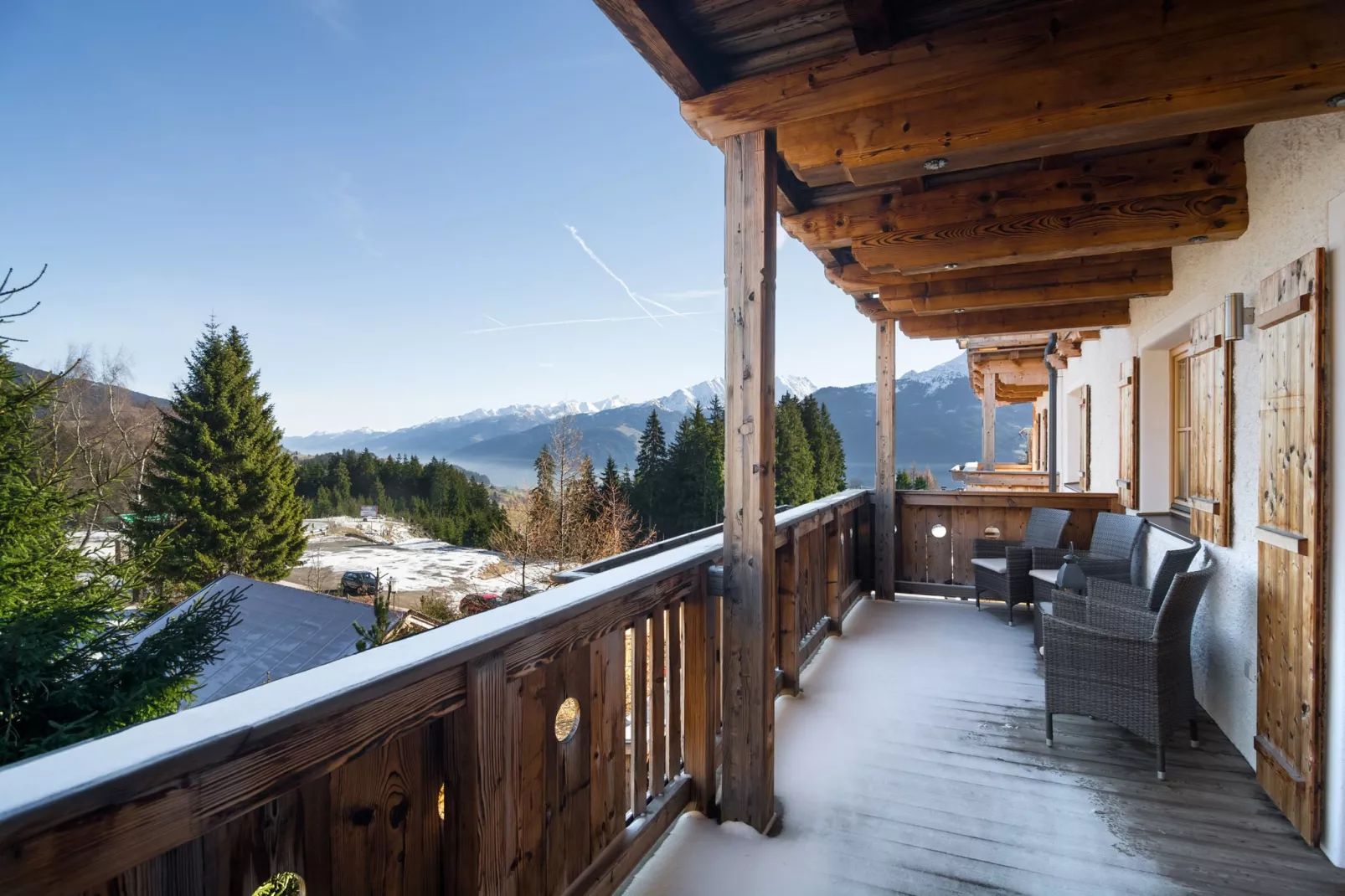 Panorama Chalet 9-Terrasbalkon