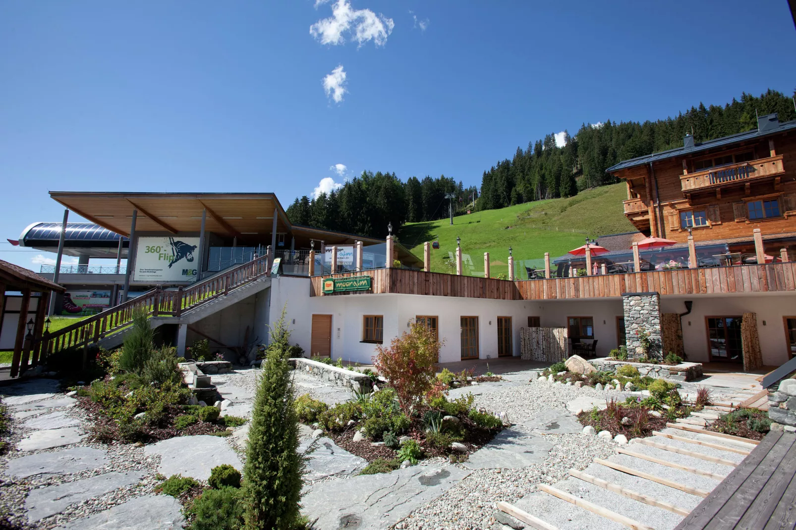 Panorama Chalet 18-Tuinen zomer