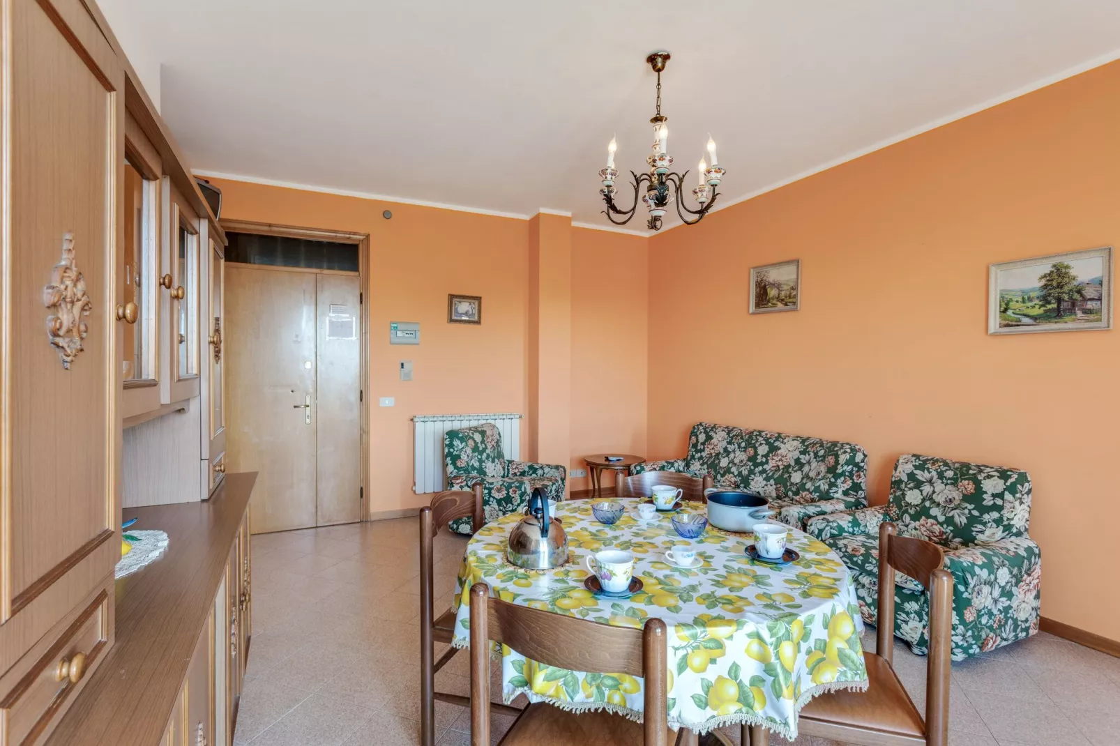 Casa Tommaso - trilo 1 P - 6 pax-Woonkamer