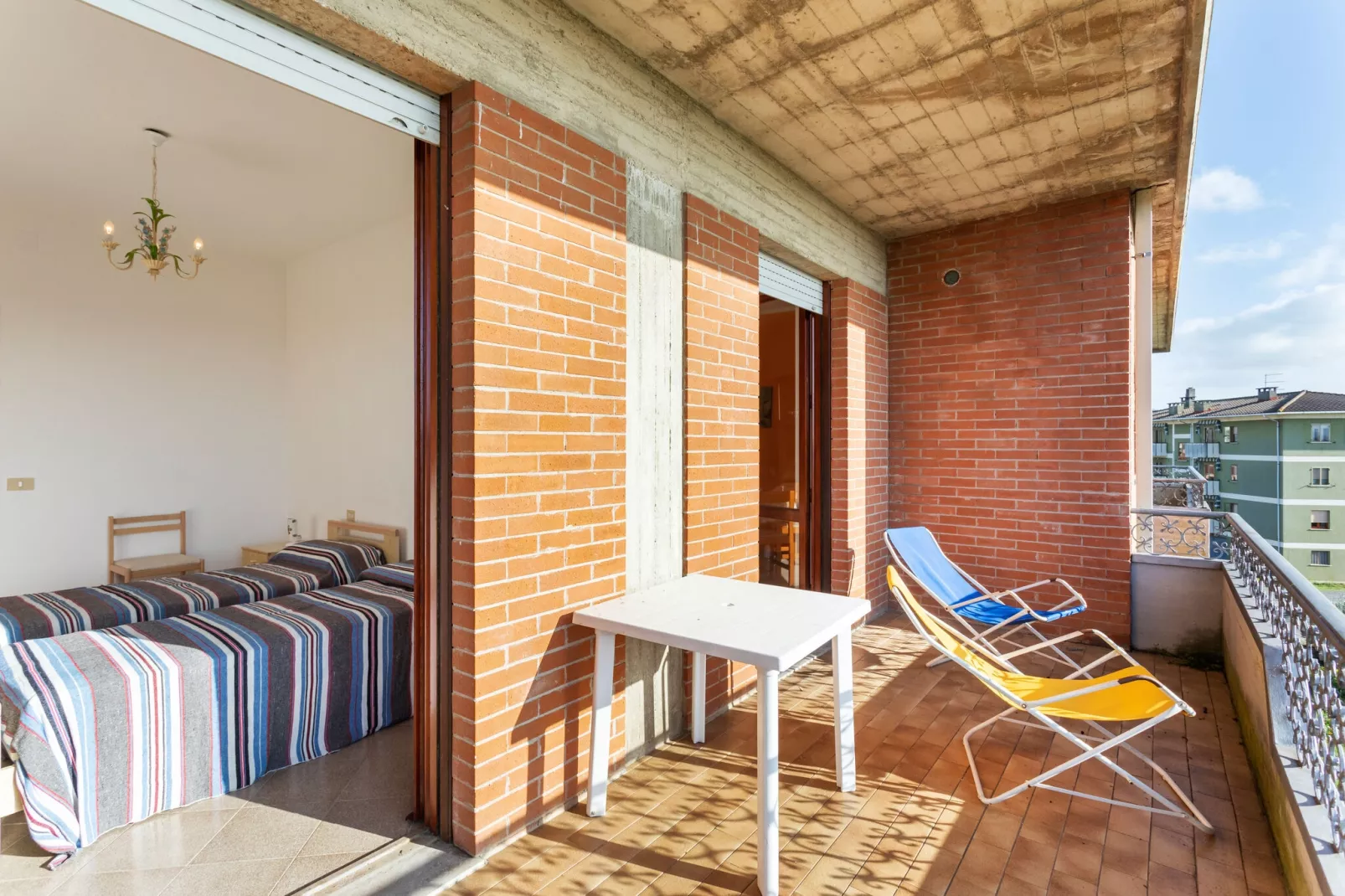 Casa Tommaso - trilo 2 P - 6 pax-Terrasbalkon