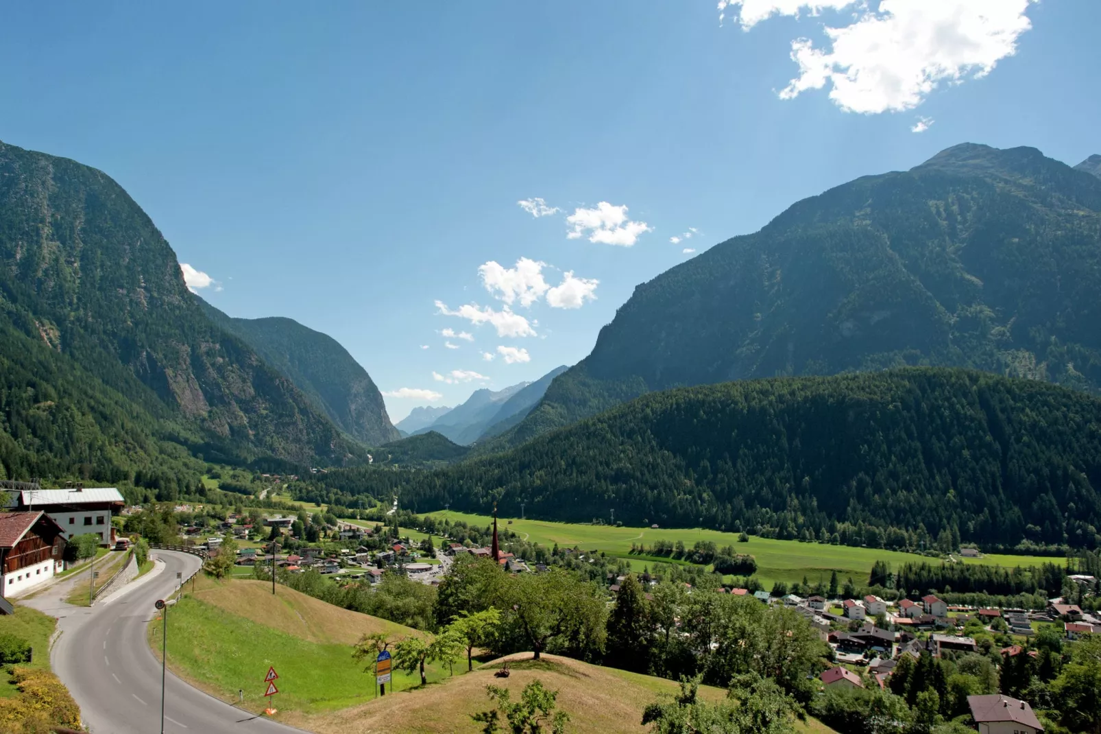 Winklerhof-Uitzicht zomer