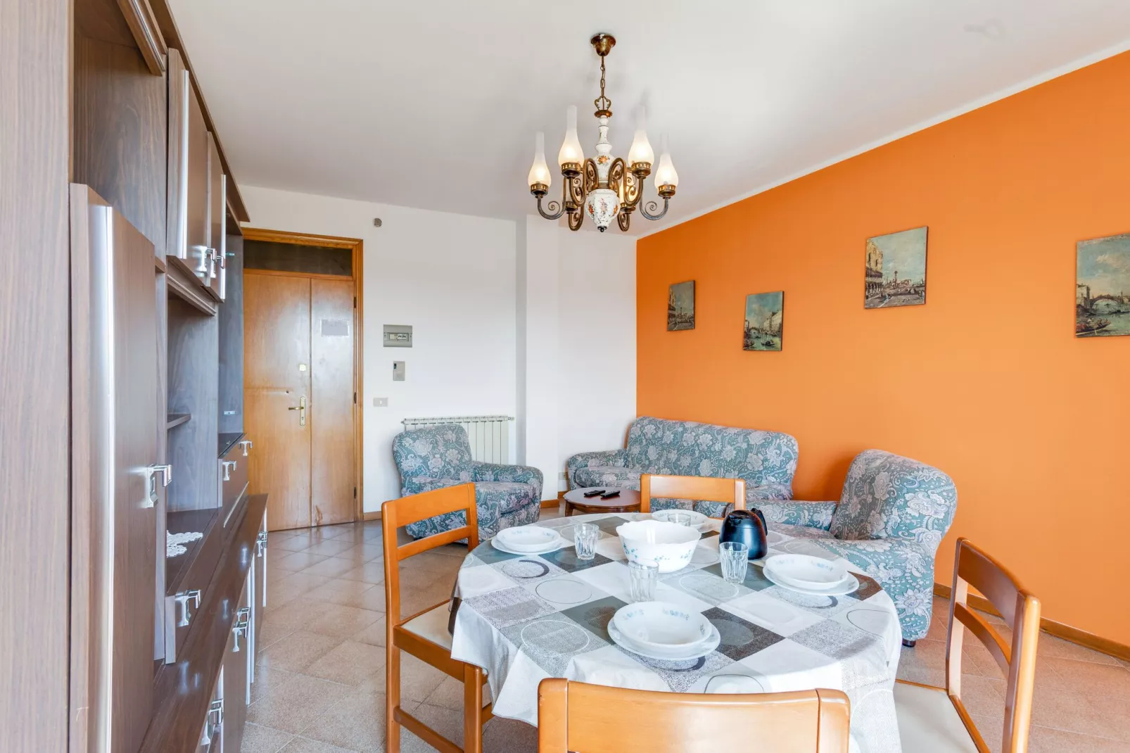 Casa Tommaso - trilo 2 P - 6 pax-Woonkamer