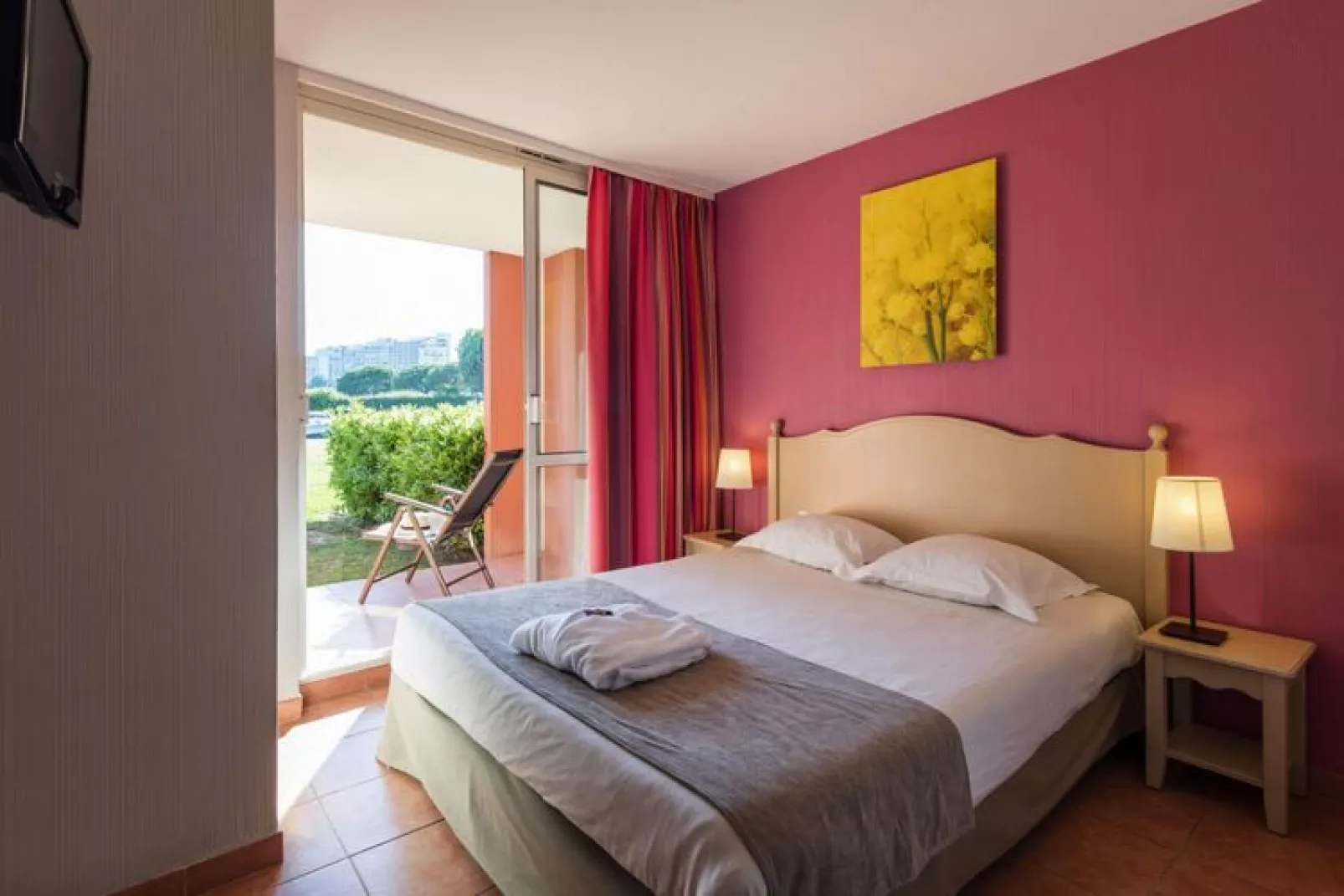 Residentie Les Rives de Cannes Mandelieu, Mandelieu-la-Napoule-Slaapkamer