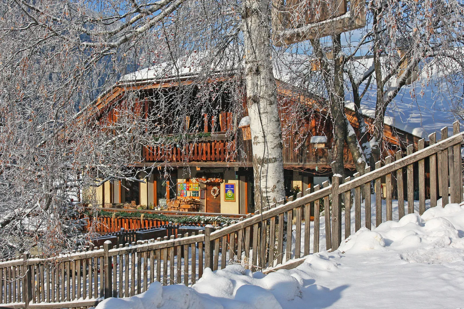 Chalet de Claude-Exterieur winter