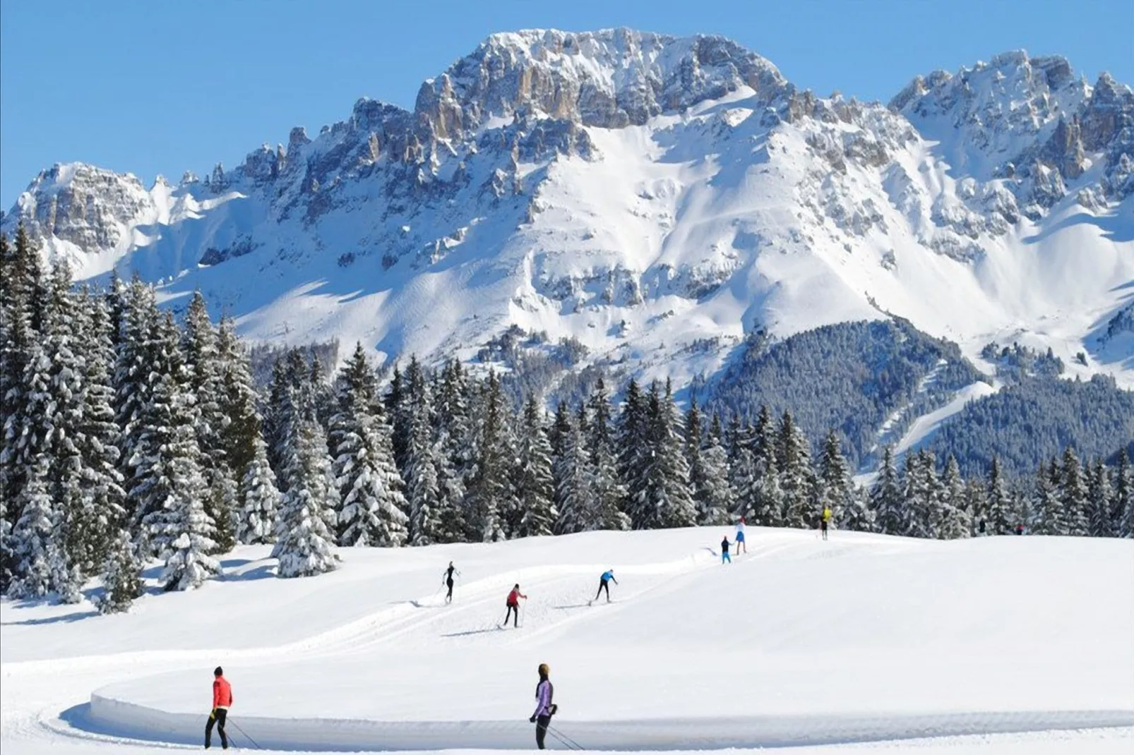 Le Plejadi Bilo 2 sr-Gebied winter 1km