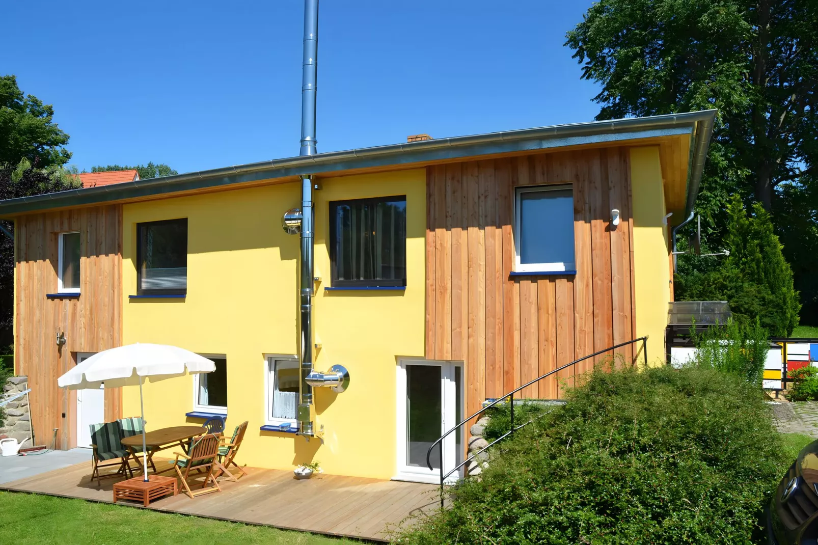 Inselhaus Paul auf der Insel Poel-Buitenkant zomer