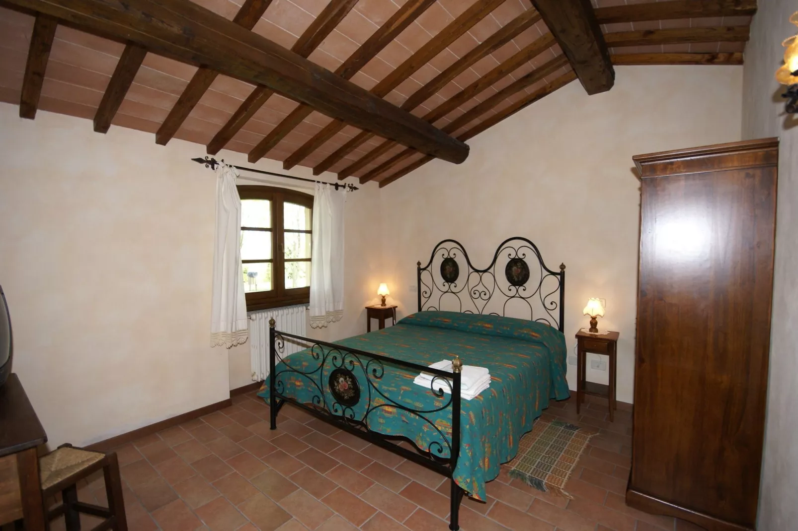 Podere Montone Fienile-Slaapkamer