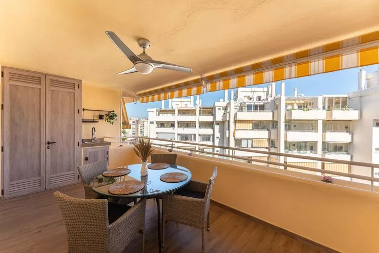 CT 260 - Faro's Playa Miramar Boutique Apartment-Terrasbalkon