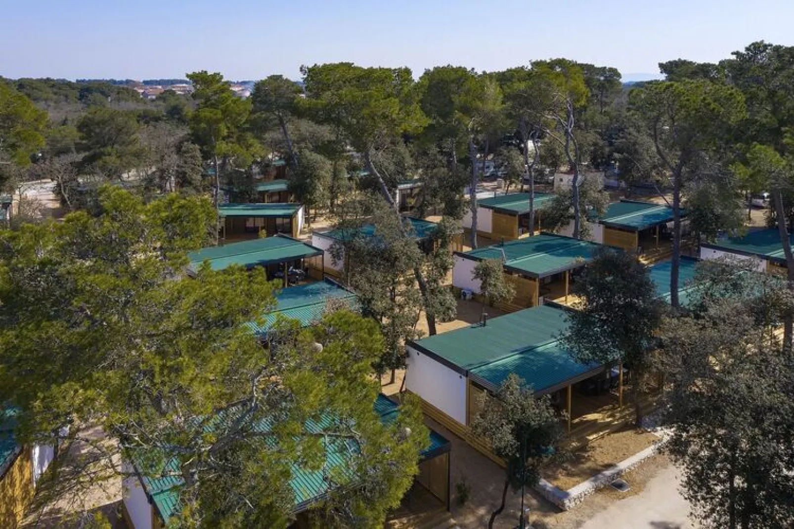 Mobile Homes Soline Biograd-Dalmatia Glamping Family Deluxe-Parkfaciliteiten