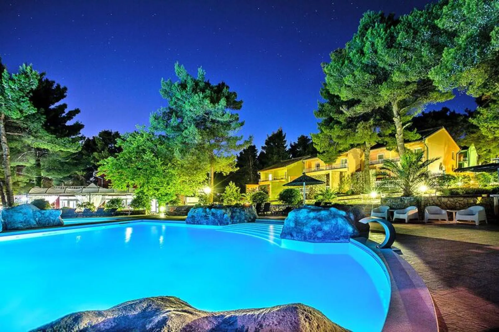 Matilde Beach Resort Vodice - Junior Apt A2plus2 Park View ca 36 qm für 4 Pers B&B-Zwembad