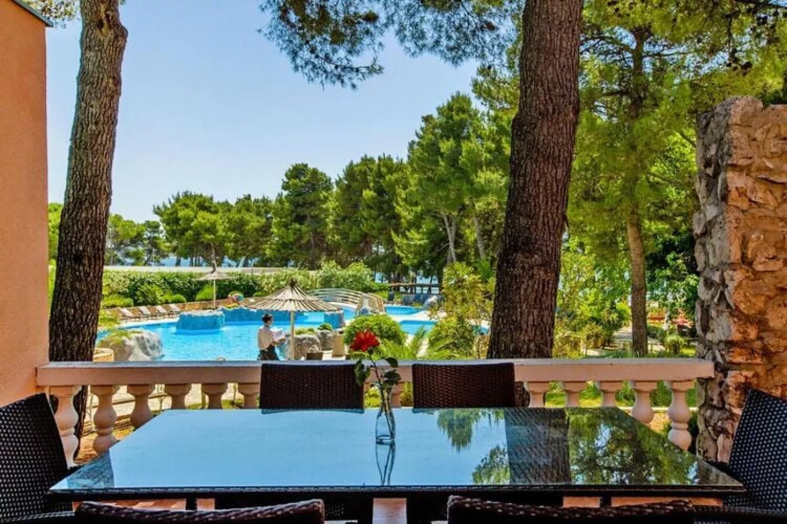 Matilde Beach Resort Vodice - Junior Apt  A2plus2 Sea View  ca 36 qm für 4 Pers-Zwembad