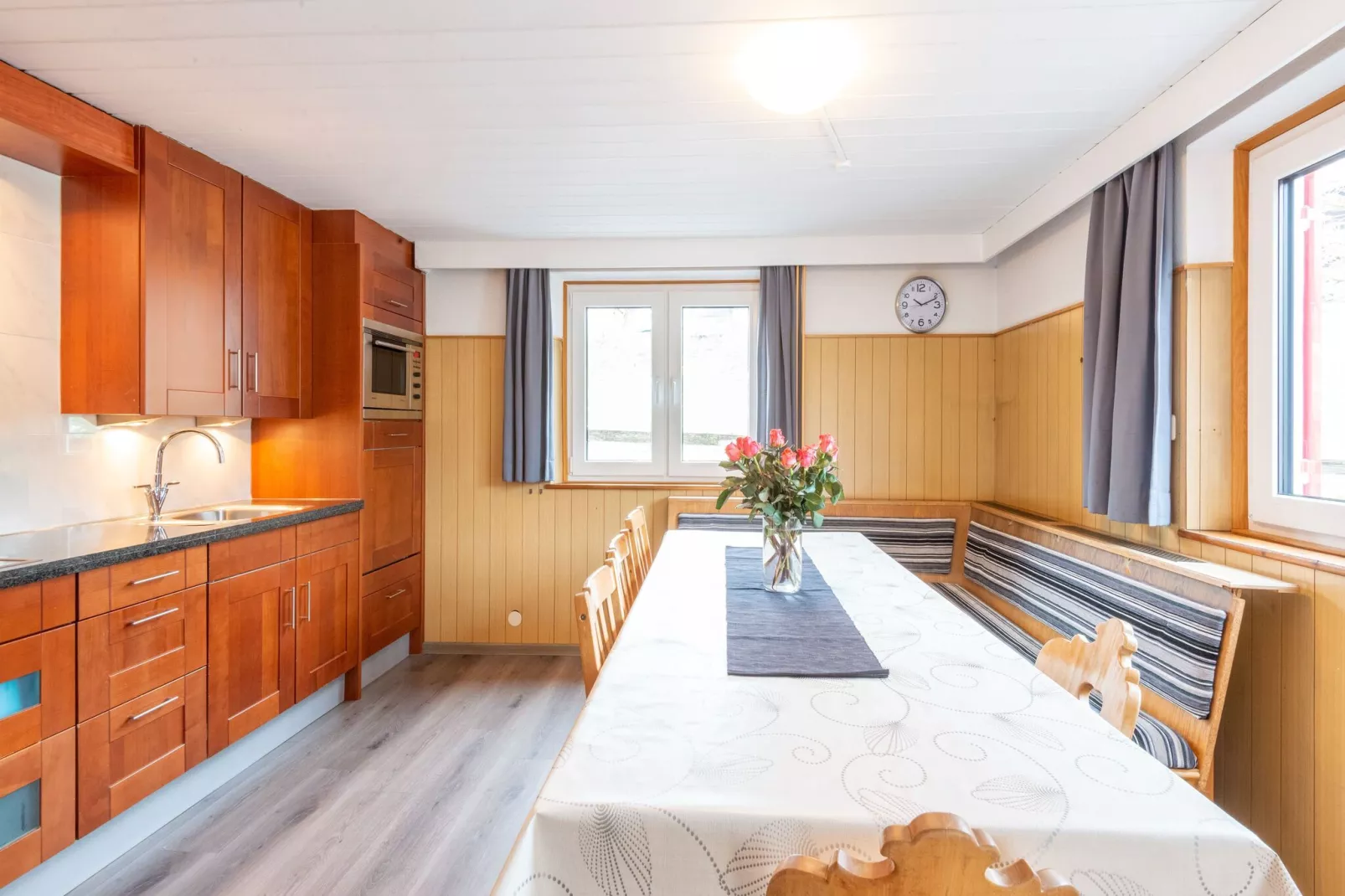 Vakantiehuis Montafon - Apartment 1-Eetkamer