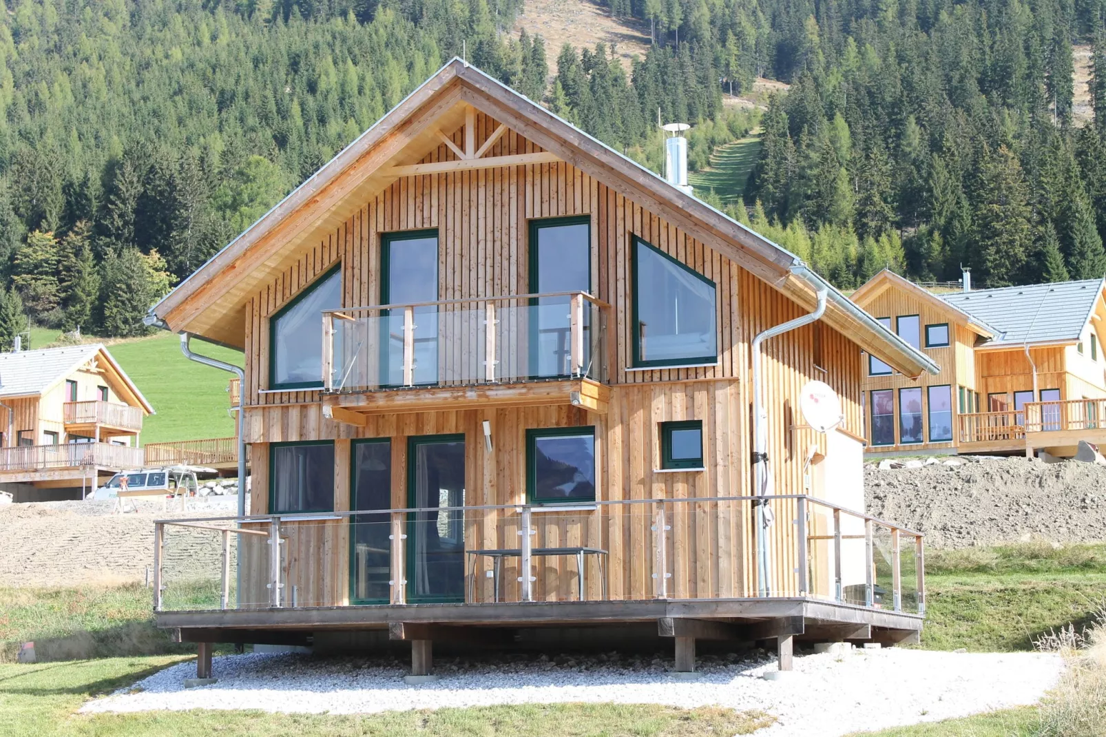 Chalet Almdorf 8-Buitenkant zomer